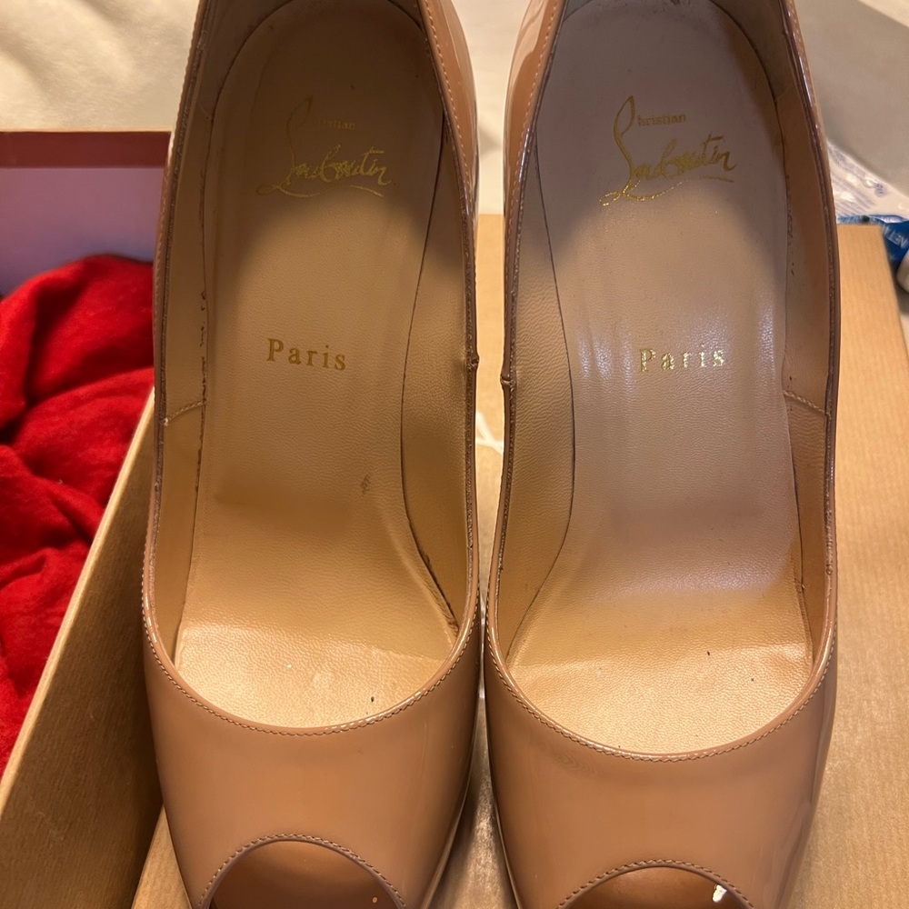 Christian Louboutin Nude Heels